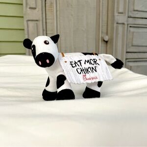 Chick-fil-A Plush Cow Plushie Toy - Eat Mor Chikin - 4" Tall **LIMITED EDITION**